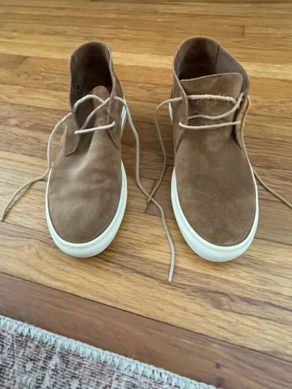 Sid Mashburn Brown Suede Chukka Sneaker Men's 10.5
